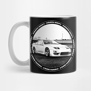 NISSAN 300ZX Black 'N White 4 (Black Version) Mug